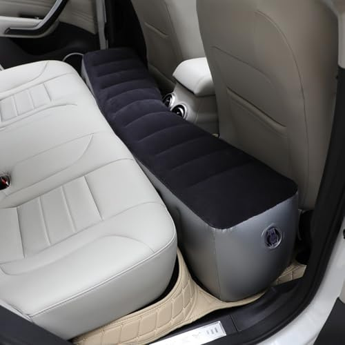 Ferricult Matelas pneumatique de Voiture pour siège arrière, Coussin de Couchage Gonflable en PVC pour SUV, Chiens, Enfants, Adultes, Coussin lit Voyage, canapé d'air Camping, lit gonflage, Jour