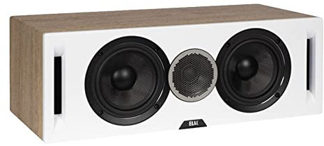 ELAC Debut Reference DCR52 - Altoparlante centrale, colore: Bianco/Legno