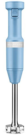 KitchenAid Variable Speed Corded Hand Blender KHBV53, Blue Velvet