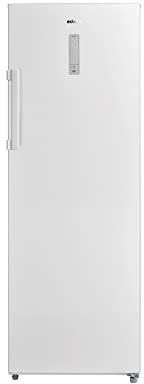 EDESA Congelador EZS-1732 NF WH Congelador Vertical de tecnología Nofrost con opción Congelador/Conservador, Display en puerta, Función “Super”, 7 Cajones de gran capacidad transparentes