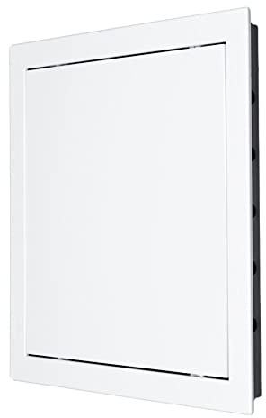 200x200mm Paintable Access Inspection Panel White Plasitc Concealed Check Doors