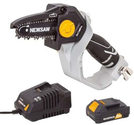 NEXXSAW 6in Chainsaw 18V 1 x 4.0Ah Li-ion