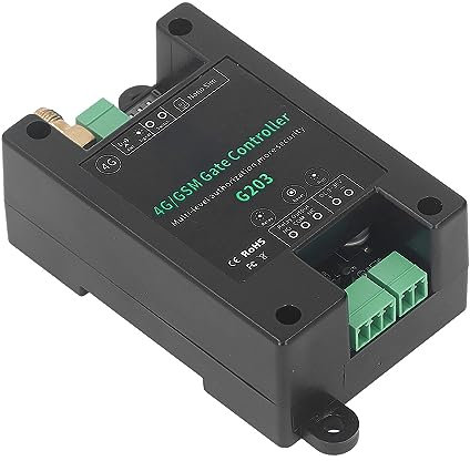 Ouvre-Porte GSM G203 Commutateur de Relais 3G 4G Accès à la Porte de Garage Télécommande Support Redémarrage à Distance Réinitialisation DC9V 36V
