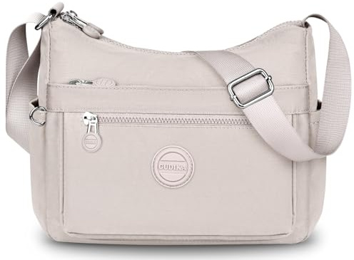 VOBUKE Bolso Bandolera Mujer Impermeable Bolsos de Hombro Casual Mujer de Nailon Moda Crossbody Múltiples Bolsillos Bolsa de Cuerpo Cruzado con Correa Ajustable para Viaje shopper Escuela so Diario