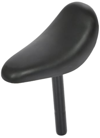 F Fityle Selle de vélo pour Enfants, Selle de Remplacement, Coussin Souple, siège de vélo de Montagne avec Tige de Selle, Accessoires de vélo pour Enfants