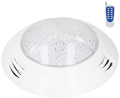 TechZyrion Luce for Piscina a LED da 72 W 360 LED, Luce for Piscina interrata Multicolore, IP68 Impermeabile, Telecomando, AC 12 V RGB
