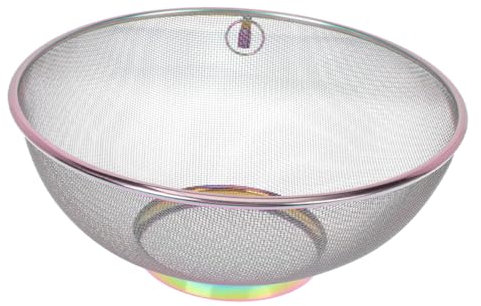 CONGARTENO coppa del filtro latte Maglia setacci piatto vimini filtri caffe drain basket Cestello per verdure Cestello drenante cucchiaio filtri per cucina filtro in acciaio Silver