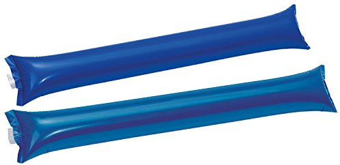 20 (10x2) Klatschstangen / aufblasbar / Farbe: blau
