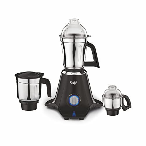 Preethi Taurus Pro MG-256 Mixer Grinder 1000 Watt with 3 Jars (indian Plug)