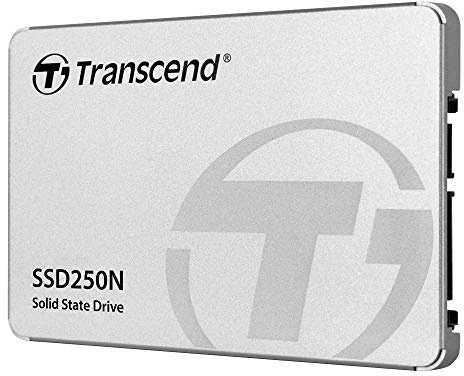 Transcend SSD250N 2 TB 2.5 Inch SATA III 6 Gb/s Internal Solid State Drive (SSD) 3D TLC NAND built for NAS System (TS2TSSD250N)
