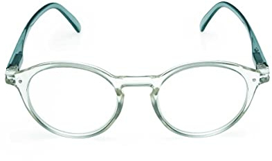 Contacta, Jelly, Occhiali da Lettura per Uomo e Donna, Montatura Lucida Semitrasparente con Aste Flex,Confezione con Custodia Portaocchiali, 26g