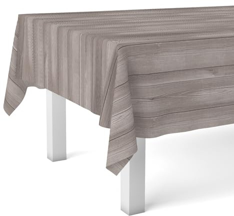 Martina Home Mantel Hule Wood Marrón 100X140 CM