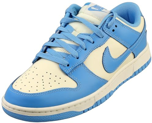 Nike DV0833-113 Dunk Low Retro Uomo, Coconut Milk/University Blue-Gym Red EU 42.5