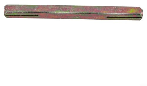 AugustknowU Square Spindle, Door Lock Square Shaft Slotted Square bar Fingerprint Lock Square Shaft Square bar Split Lock Square Rod Lock core Square Rod Door Lock Accessories 8X105