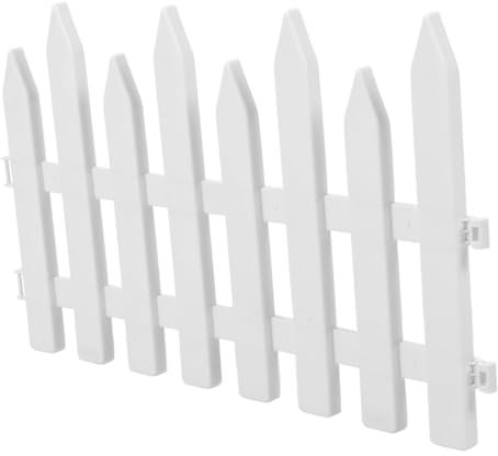 Uonlytech Pannello Di Recinzione Decorativa in Plastica Per Bordatura Da Giardino Portatile Per Cortile