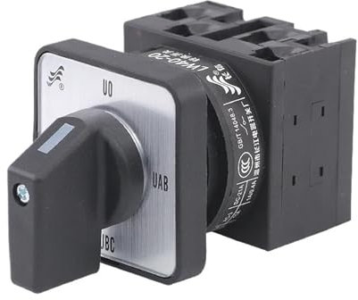 Voltmètre LW42A2-281/LF405, mesure de tension triphasée, commutation de détection, caméra 20A, interrupteur universel