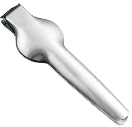 Duroecsain Casse-noisette en acier inoxydable pour toutes les noix, casse-noix pratique avec poignée antidérapante pour châtaignes, noix de pécan macadamie, dortoir d'étudiant, pique-nique, camping
