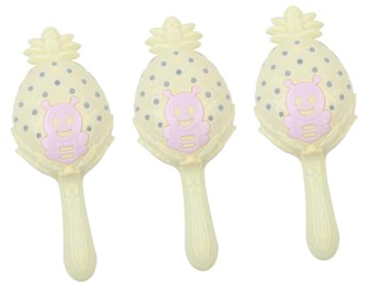 LRXIYODE 3 Juguetes Colgantes para Bebés Sonajeros Educativos, Livianos, de Plástico Forma Adorable, Ideales para Salir a Divertirse Color Aleatorio