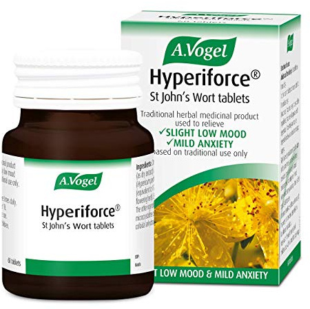 A.Vogel Hyperiforce St John's Wort Tablets | Relieves Symptoms of Slightly Low Mood and Mild Anxiety | 60 Tablets