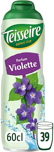 Teisseire Sirup Veilchen für Cocktails, Erfrischungsgetränke – 60 cl
