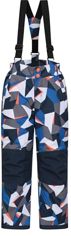 Mountain Warehouse Raptor Kids Snow Pants Boys & Girls Blue 2-3y