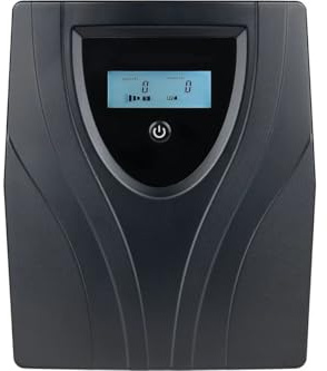 Gruppo di continuità ups 1200VA 420W sinusoidale stabilizzato AVR onda pura shucko display pc computer pfc sbalzi di corrente