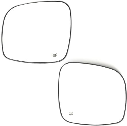 För Chrysler För Town För Country 08-16 För Dodge För Grand För Caravan För Crew Höger/vänster Backspegelglas Med Uppvärmd Platta Vingdörr Spegel Glas(Left Right)
