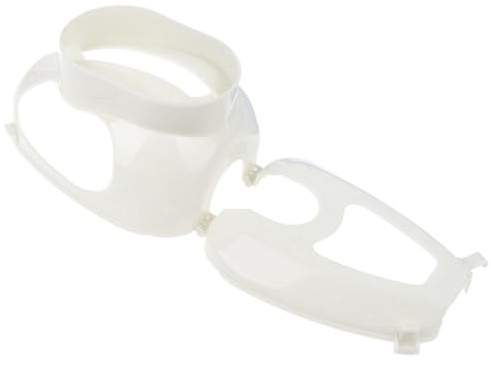 ARTSEWPLY Supporto per Iniezione e Mangiatoia Fissa per Piccioni in Plastica Bianca, Accessorio per Alimentazione e Somministrazione Medicinali, Adatto per Uccelli da Allevamento e Piccioni
