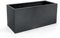 Luca Lifestyle Pflanzkasten ''Grigio Box'' Anthrazit Rechteckig Fiberglas *5 Jahre Garantie* - 80x30x30 cm - Premium Qualität - F898