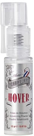 Beardburys Hover Volume Polvere per capelli, Polvere per capelli a tenuta forte e finitura opaca con tenuta naturale e flessibile, Aggiunge texture e volume ai capelli fini, 12 g