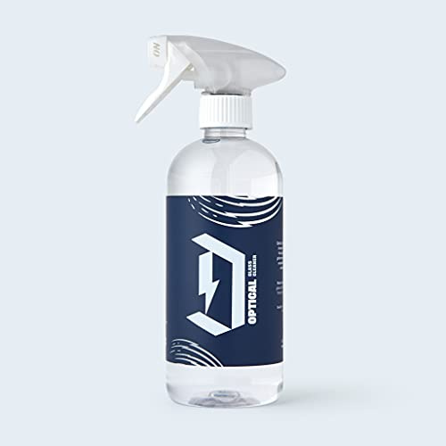 Duel Autocare Optical Window & Glass Cleaner/Streak-Free/No Smears/Fast Drying/Perfect Clarity/Window Cleaning/Windscreen Windshield/Auto Van Care/Interior Exterior Easy / 500ml