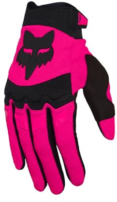 Fox Racing Dirtpaw Glove – Motocross Gloves – Padded Knuckles – Touchscreen Compatible – Padded Palm – Stretch for Flexibility – Pink, Size: S