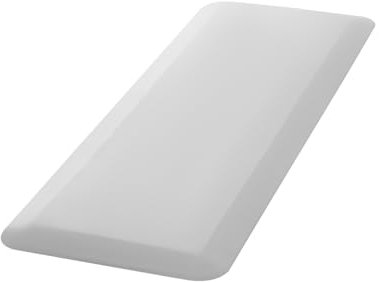 VEVOR Tappetino Anticaduta per Anziani Tappetino Anticaduta Spessore 25,4 mm con Bordo Smussato Antiscivolo per Anziani, Disabili, Pazienti Dimensioni 609,6 x 1778 mm Colore Grigio