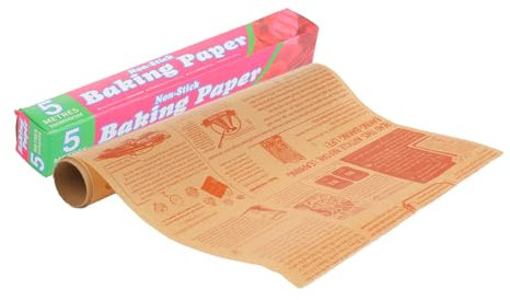 Carta oleata - 30 cm x10 m carta per alimenti - butcher paper - ideale per avvolgere cibi - cuocere al forno - affumicare - perfetta per BBQ - resistente e sicura per alimenti