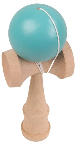 MGM GAMES - Pack de 12 Bilboquets Kendama - Bleu - 030260PA - Jeu D'Adresse - Bois FSC - Jouet en Bois - Coordination - sans Écran - Jeu Traditionnel - Cadeau - Enfant - Adulte
