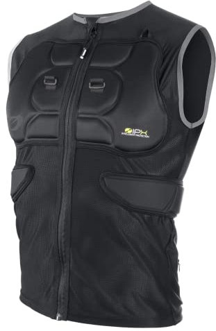 O'NEAL | Protektoren-Jacke | Motocross Enduro Motorrad | IPX® Rückenprotektor, 4-Wege-Stretch-Mesh/Lycra, aus Bioschaumstoff | BP Protector Sleeve | Erwachsene | Schwarz | Größe M