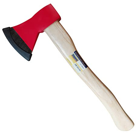 kippen 6002A - Ascia Picozzino con Manico in Legno Verniciato, 500 gr