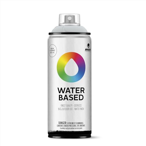MTN Water Based RV-6 Gris Claro, Spray Base Agua 400ml