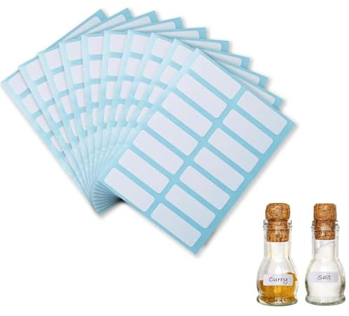 672Pcs Sticky Labels,13 x 38 mm File Folder Labels, Hold File Label Name Label, for Organising, Shipping and Addressing
