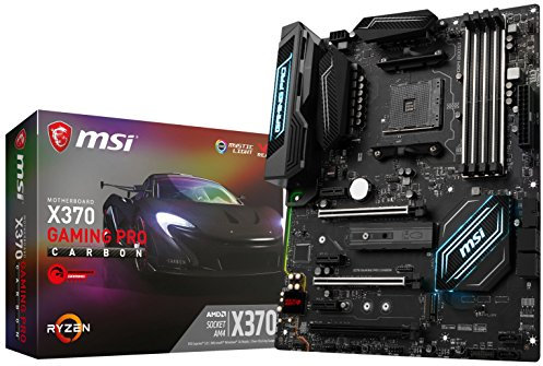 MSI X370 Gaming Pro Carbon AMD Ryzen X370 DDR4 VR bereit HDMI USB 3 ATX Gaming Motherboard