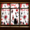 Halloween dekoration Haunt Fenster Bilder - 3 Stück Riesen Blutige Handabdrücke Zombie Silhouetten, Gruselige Fenster Behandlung Wanddekor Türabdeckungen für Halloween Deko Scary Party Deko