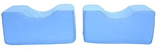 Almohada de Apoyo para Elevador de Pies, 2 Piezas Cojín Antiescaras para Tobillo Almohadilla Elevadora para Descanso de Piernas para Pacientes Ancianos Postrados en Cama, Apoya el Tobillo para Evitar