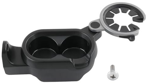 Eli-time Auto Getränkehalter Mittelkonsole Becherhalter A4518100370 Kunststoff Becherhalter Kompatibel mit Smart Fortwo 451