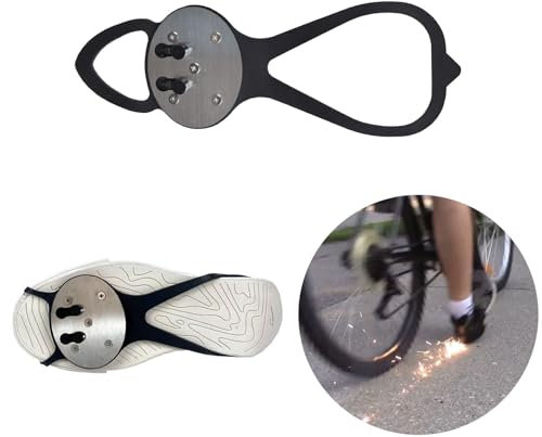 GDYS Set De Silex pour Skateboard, Silex Extérieur pour Skateboard, Frein à Pied, Support De Semelle De Chaussure De,Adapté Aux Activités De Plein Air, Silex pour Frein à Pied (1)
