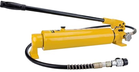 Pompa idraulica manuale CP-700, pompa manuale, capacità di stoccaggio dell'olio 2800 cc, adatta a tutti i tipi di utensili idraulici separati(CP-700-2A Pressure Gauge.)