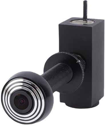 Tosuny Telecamera Spioncino WiFi da 2 MP, Telecamera Digitale Wireless HD per Spioncino con Obiettivo Grandangolare Rilevamento Movimento Avviso in Tempo Reale, per la Sicurezza
