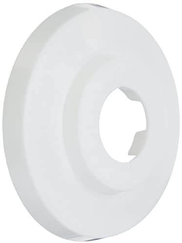 Acquastilla 103671 rosaces ouverture en plastique blanc