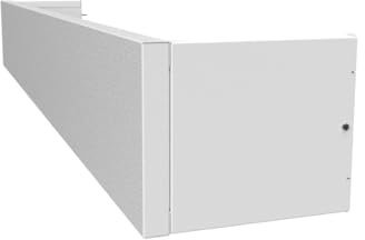 ATOLE Coperchio del cassonetto per tapparelle con Asta per Tende Integrata 340 cm - Bianco RAL9010