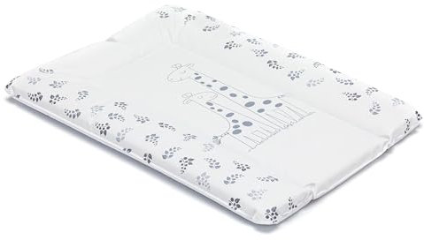 Fillikid Wickelauflage Softy Exclusiv 50x70 cm/weiche Wickelunterlage, Dicke 6 cm/Baby Wickeltischauflage Folie beschichtet/Auflage für Wickeltisch ab 0 Monate/Wickelauflage abwaschbar