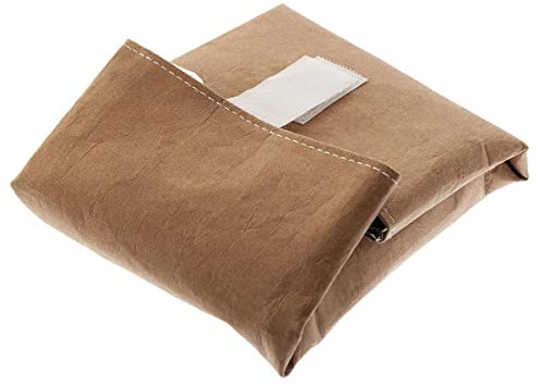 KOALA | Porta-Sándwich Ecológico 2 en 1 Koala Spain | Salvamantel Reutilizable | Interior Isotérmico de Aluminio | Material Kraft | 12x12 cm | Sin BPA